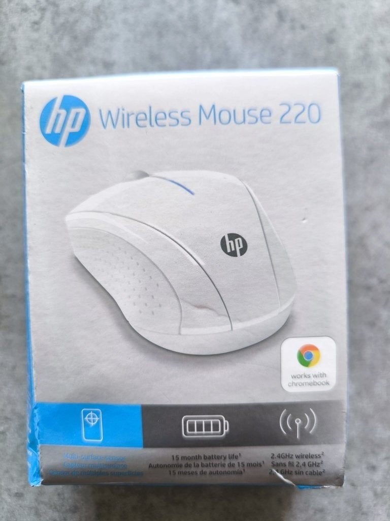 HP Wireless Mouse 220 (Wit / Snow White), Ophalen of Verzenden, Nieuw