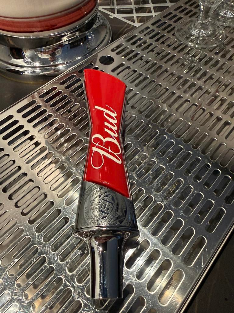 Taphendel Bud, Verzamelen, Biermerken, Ophalen of Verzenden, Zo goed als nieuw, Overige typen, Overige merken