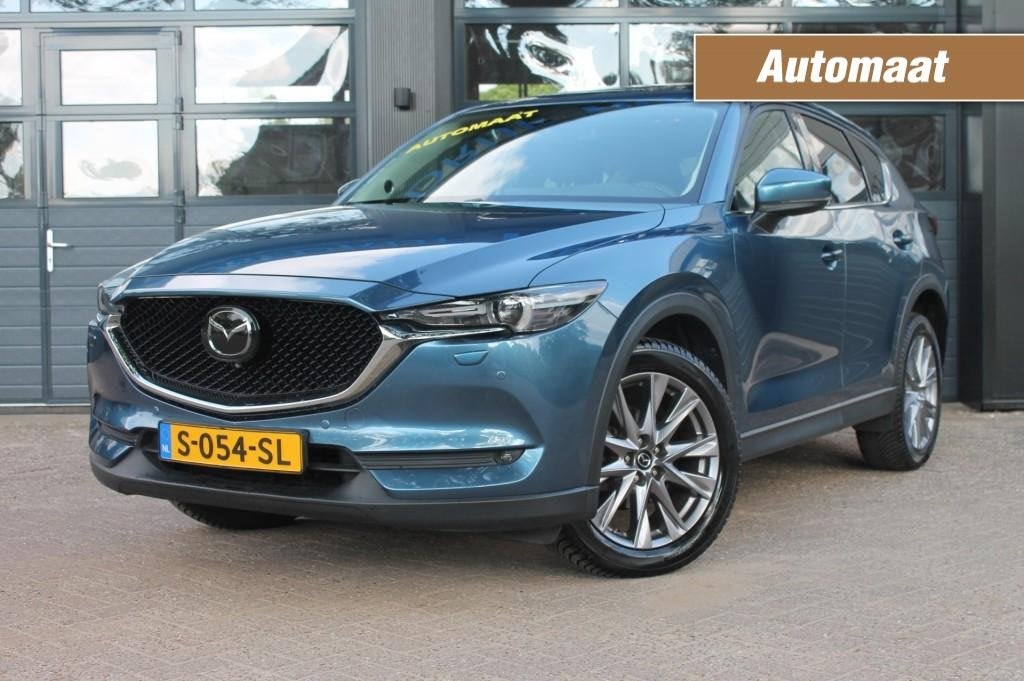 Mazda CX-5 2.5 SAG 194 GT-M 4WD Automaat / schuif kantel dak, Auto's, Mazda, Gebruikt, 4 cilinders, Blauw, SUV of Terreinwagen