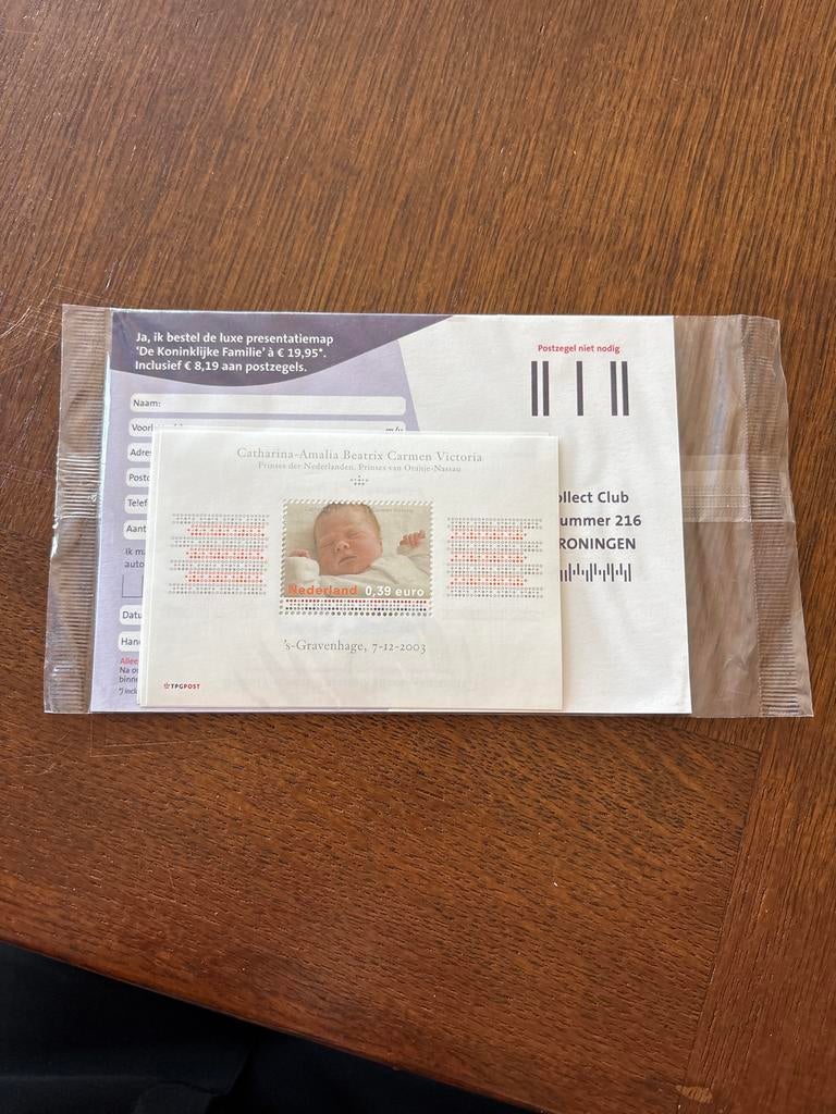 Postzegelset Amalia verjaardagsset 2003, Ophalen of Verzenden, Na 1940, Postfris