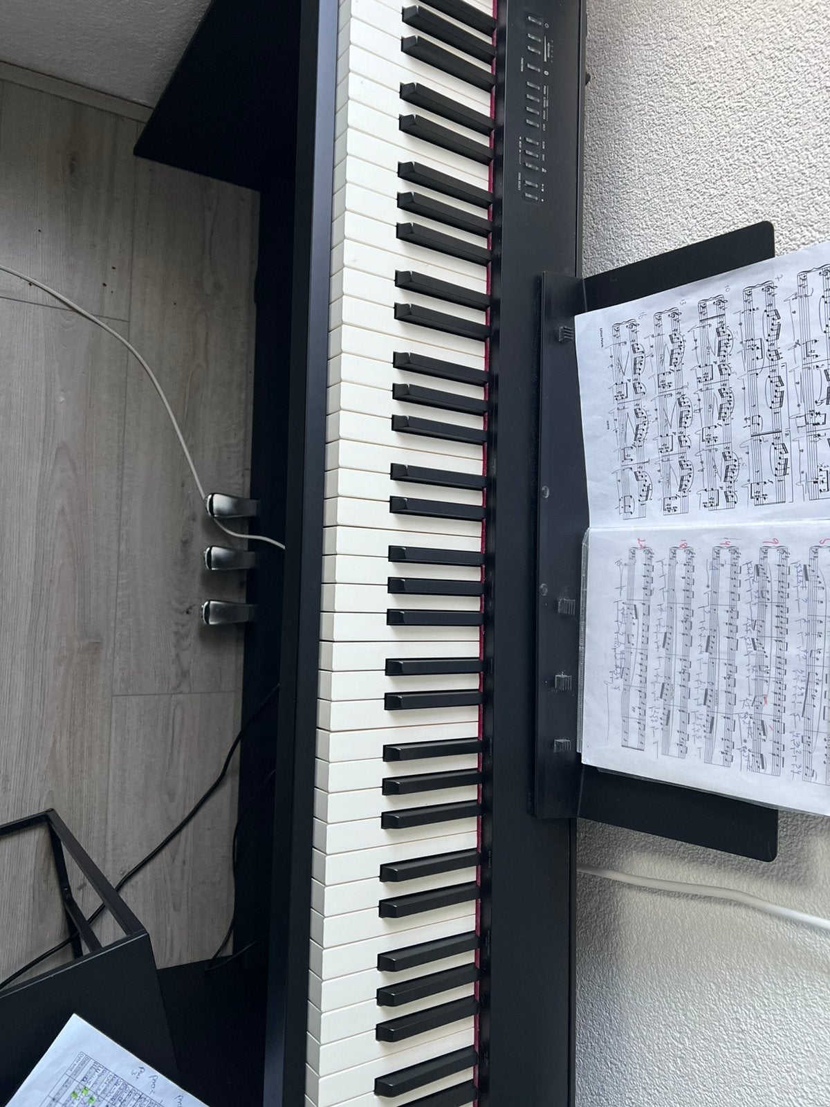Roland FP-30 piano + KPD-70 pedal unit, Ophalen, Gebruikt, Zwart