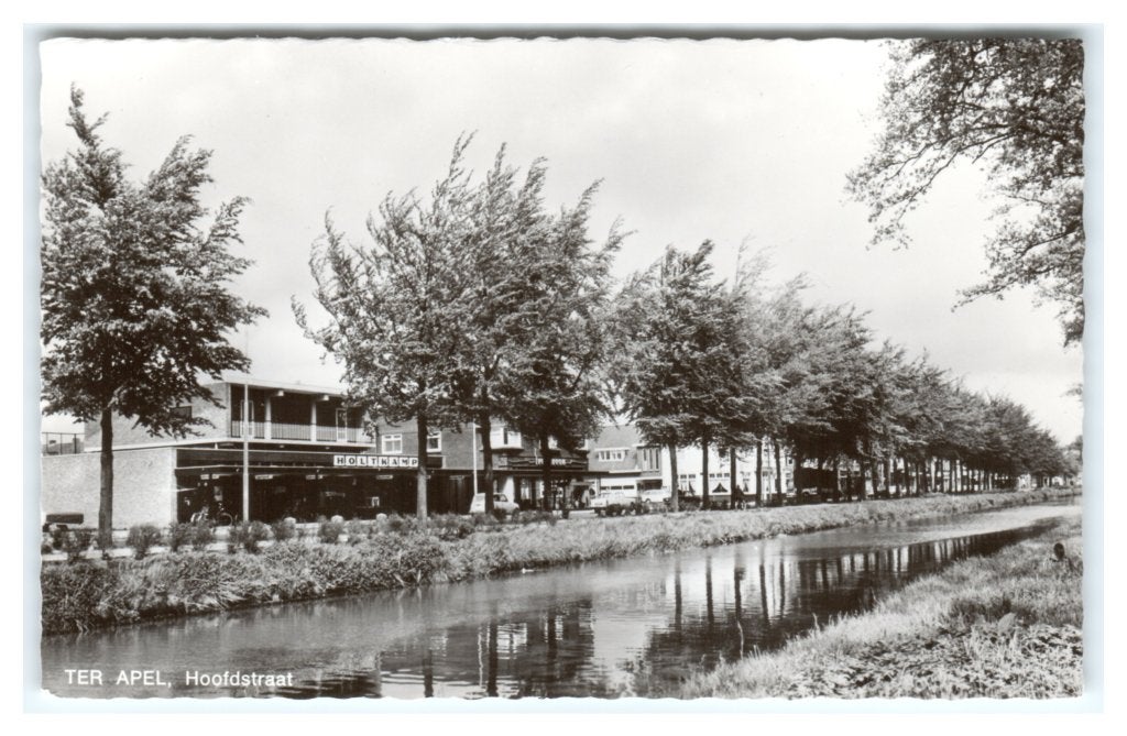 Ter Apel, Hoofdstraat, Ophalen of Verzenden, 1960 tot 1980, Ongelopen, Groningen