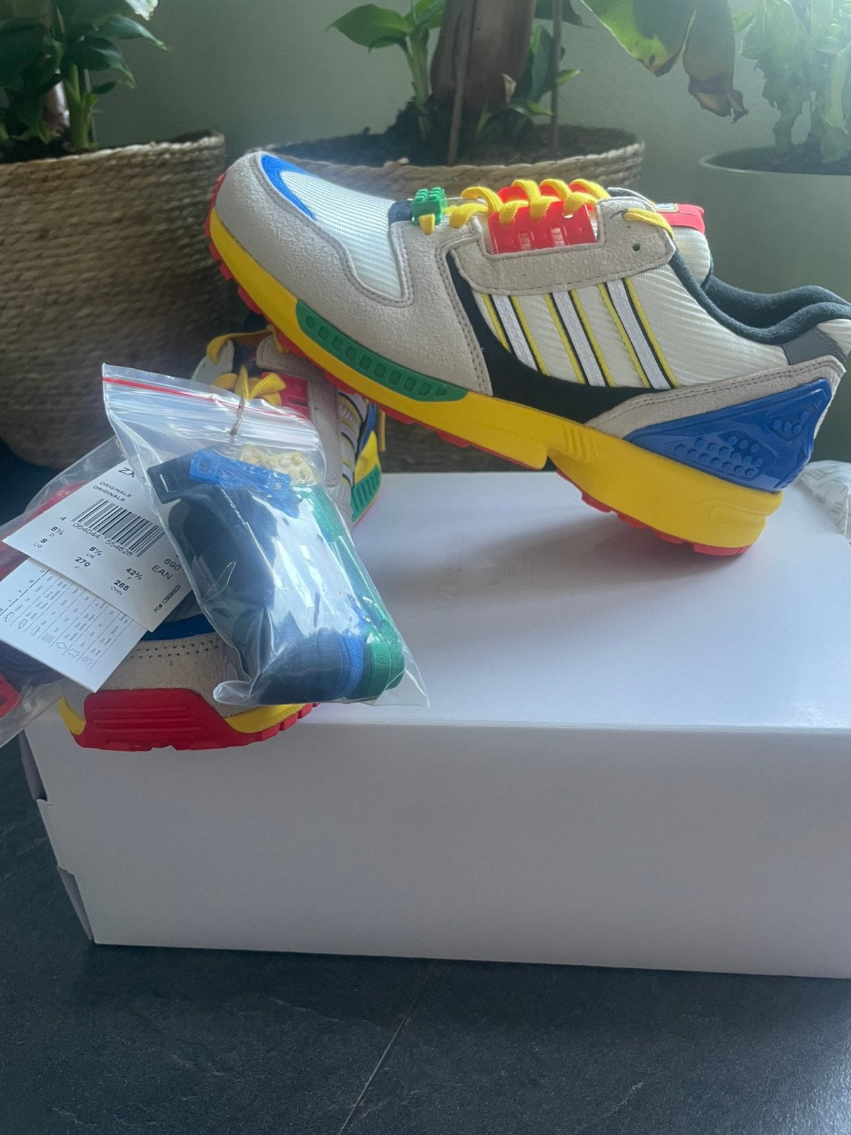 Adidas ZX8000 Lego! Nieuw! Maat 42 2/3! OG!, Kleding | Heren, Schoenen, Overige kleuren, Nieuw, Ophalen of Verzenden, Sneakers of Gympen