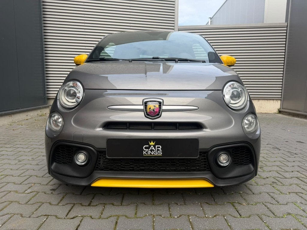Fiat 595 Pista 1.4 T Abarth 2017 LED CARPLAY DIGI DASH PDC, Auto's, Voorwielaandrijving, 40 €/maand, Zwart, 4 cilinders