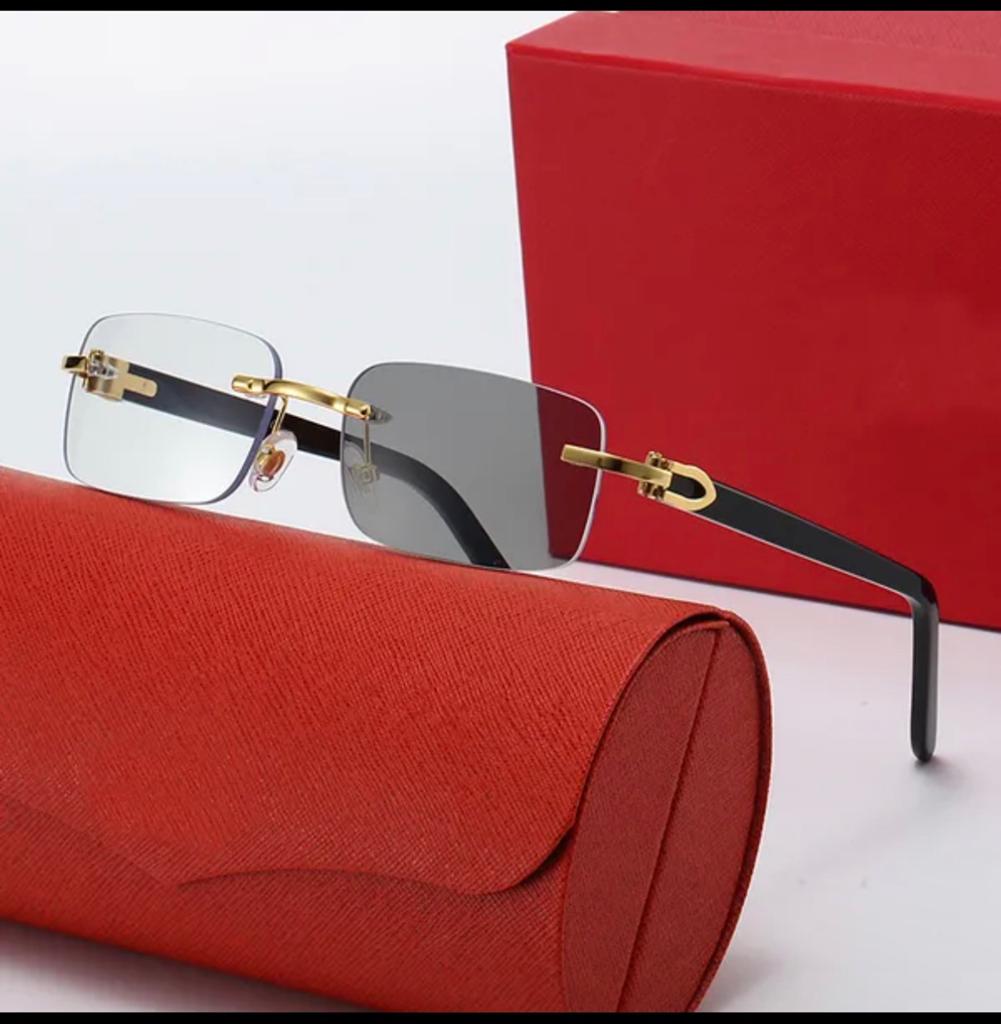 Cartier bril, Sieraden, Tassen en Uiterlijk, Zonnebrillen en Brillen | Heren, Overige merken, Zwart, Ophalen of Verzenden, Zo goed als nieuw