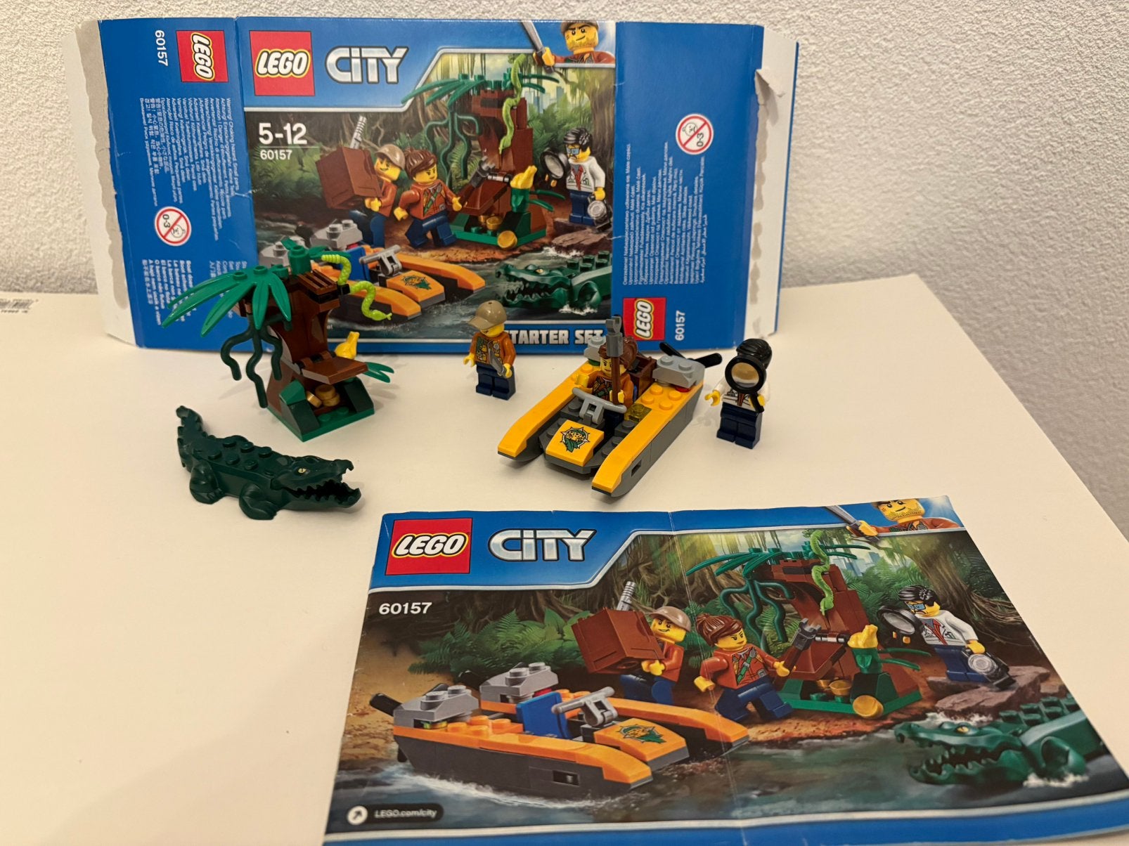 Lego city 60157 jungle boot, City, Lego, Ophalen of Verzenden, Zo goed als nieuw