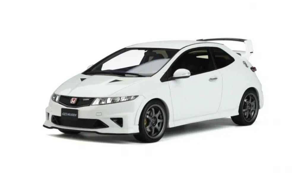 1:18 Honda Civic FN2 Type R Mugen uit 2010 Wit Ottomobile, Ophalen of Verzenden, Nieuw, Auto, OttOMobile