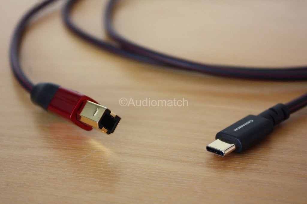 Audioquest Cinnamon USB C naar USB B, Audio, Tv en Foto, Audiokabels en Televisiekabels, Ophalen, Gebruikt, Minder dan 2 meter