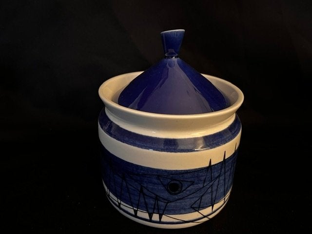 Rorstrand Picknick no. 101 met haringmotief, Ophalen of Verzenden