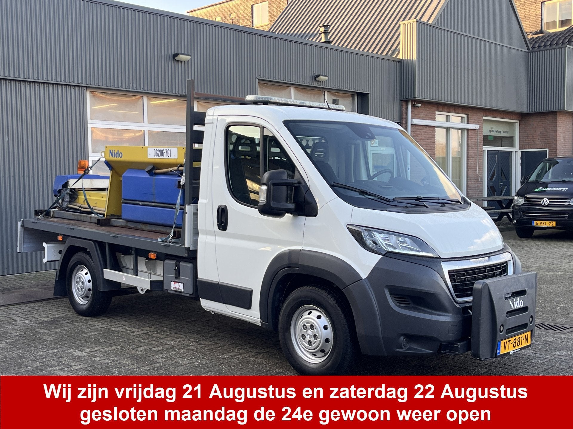 Peugeot Boxer 2.2 HDI Heavy Winterdienst Zoutstrooier Nido O, Voorwielaandrijving, Euro 5, Zwart, 4 cilinders