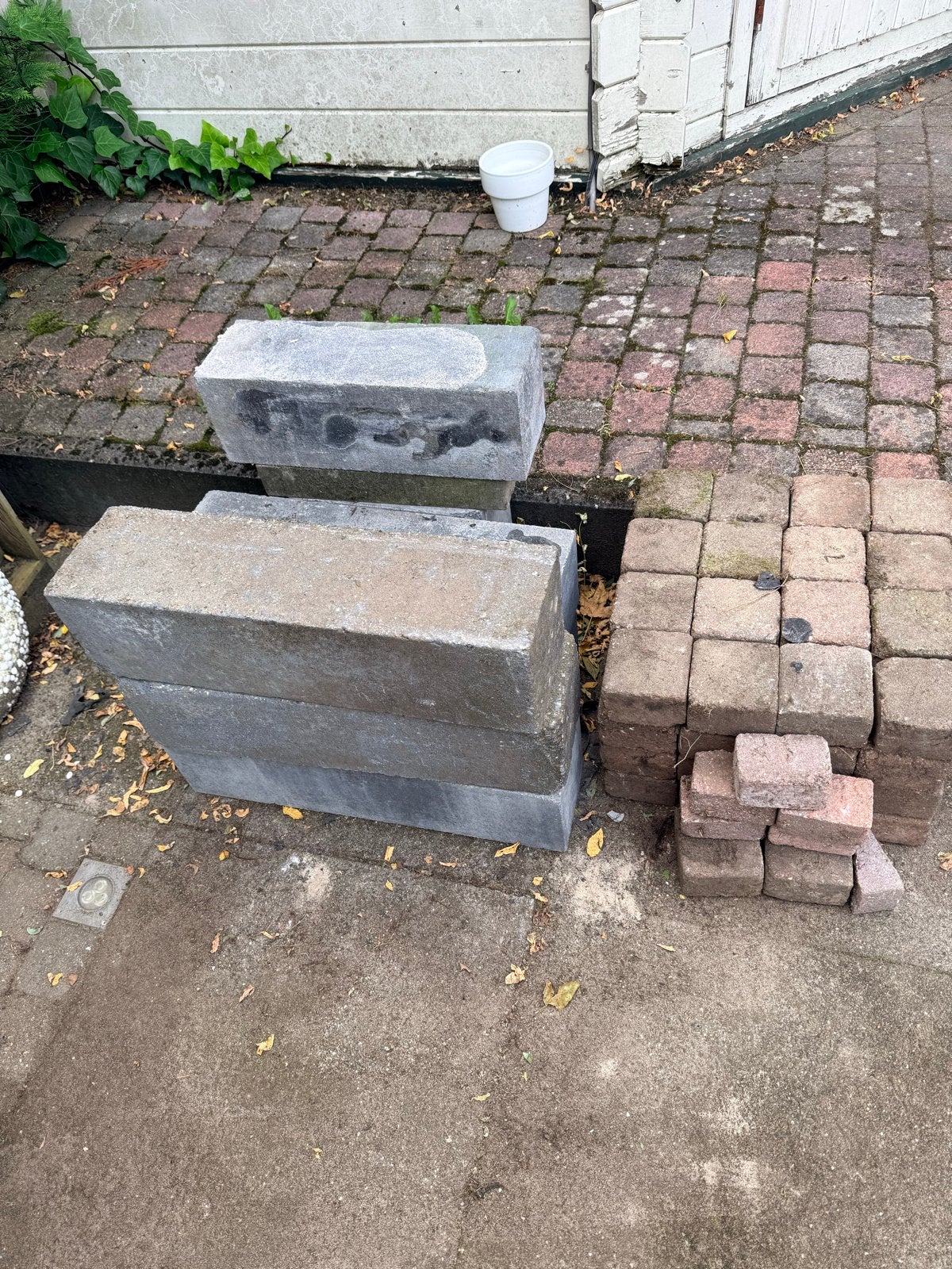 5x beton stapelblokken, Ophalen, Overige materialen, Gebruikt, Overige typen