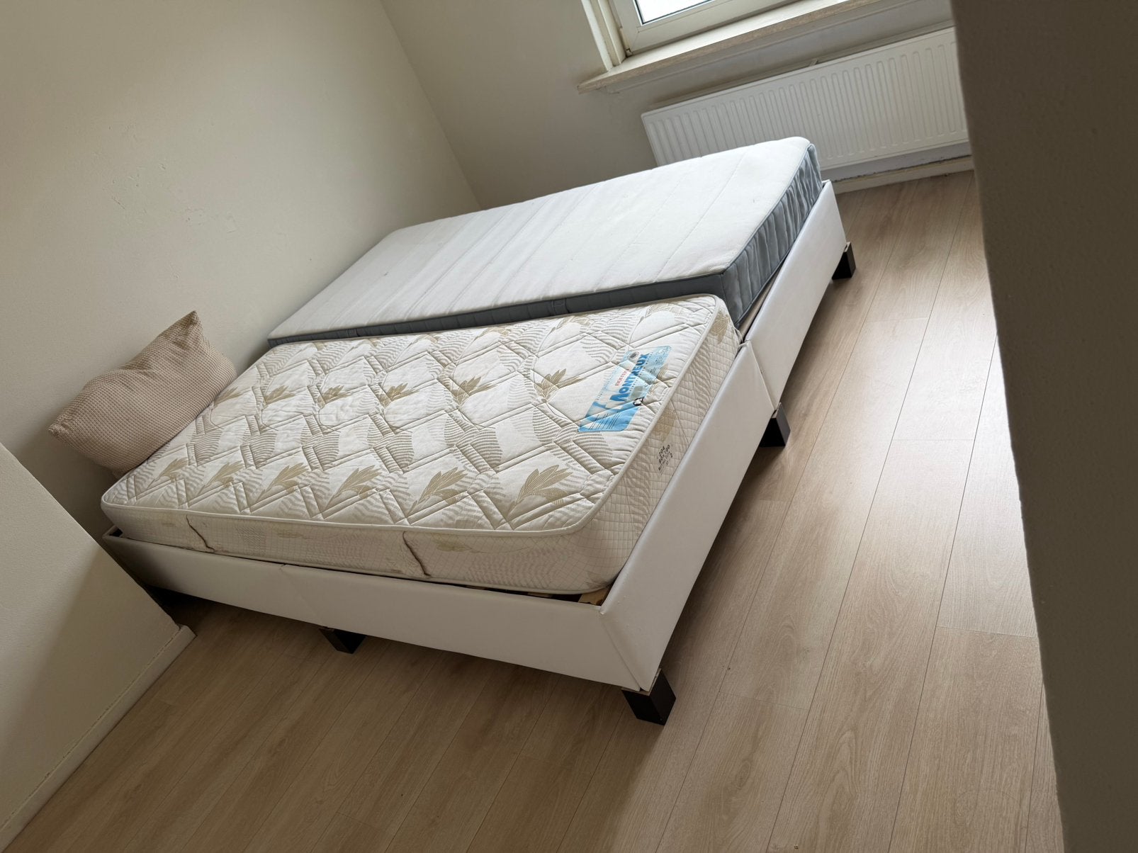 2 persoons bed, Ophalen, Gebruikt, Tweepersoons
