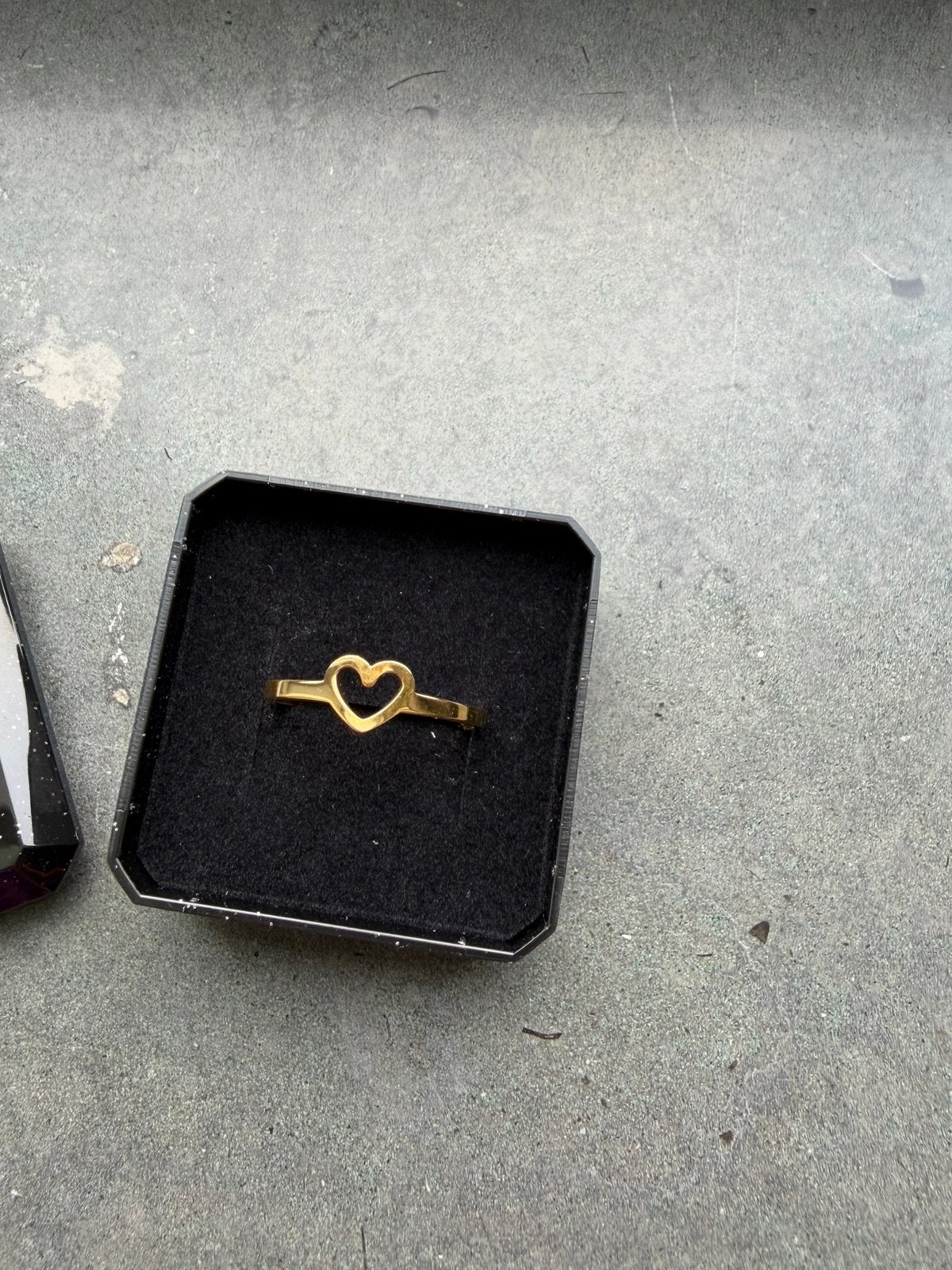Nieuwe ring Finaste verstelbaar met Hartje goud, Nieuw, Ophalen of Verzenden, Dame, Goud
