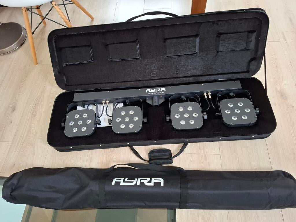 Ayra Compar 2 kit, nieuw en ongebruikt!, Muziek en Instrumenten, Licht en Laser, Ophalen, Nieuw, Licht, Geluidgestuurd