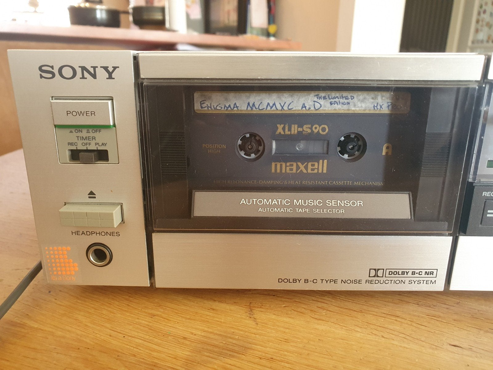 Sony Cassettedeck TC FX45, Ophalen, Enkel, Sony, Tiptoetsen