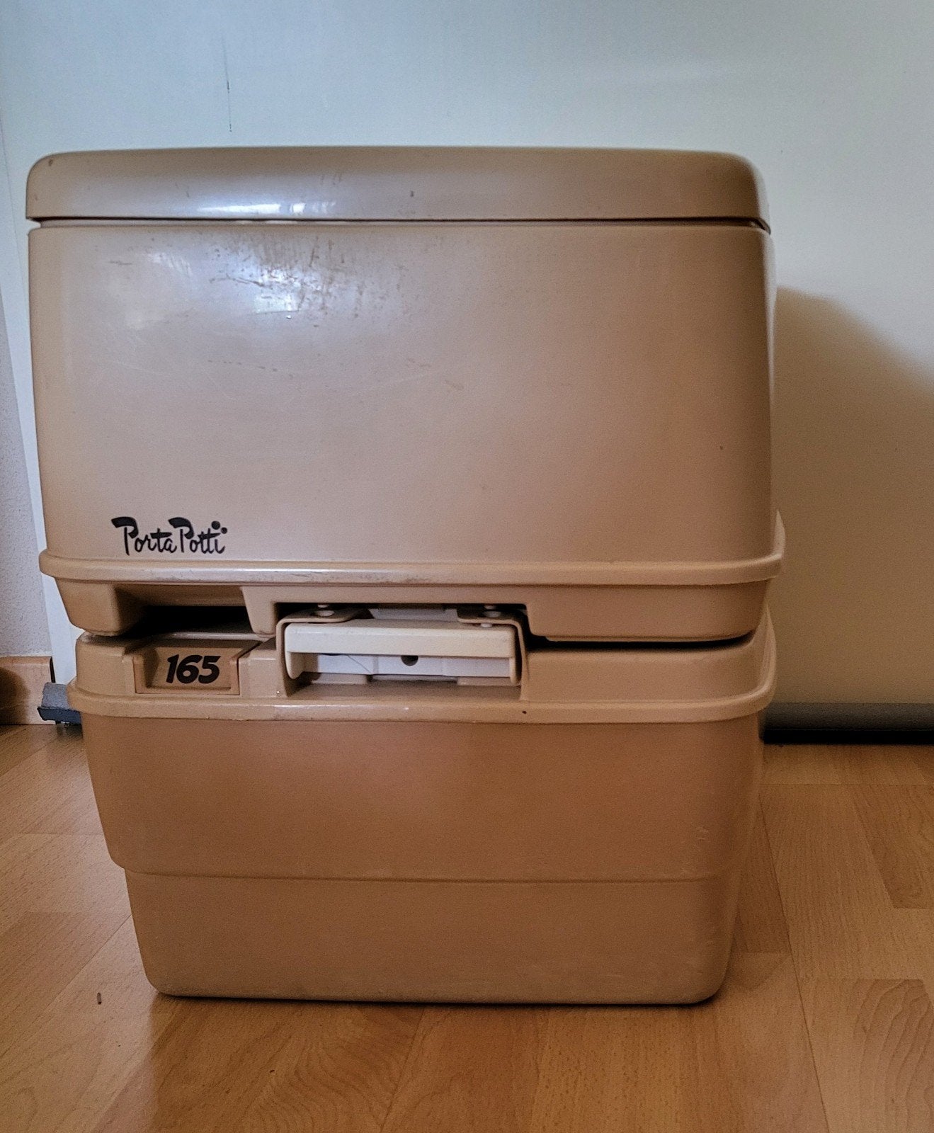 Porta Potti 165 chemisch toilet - ideaal voor camping, Ophalen, Gebruikt