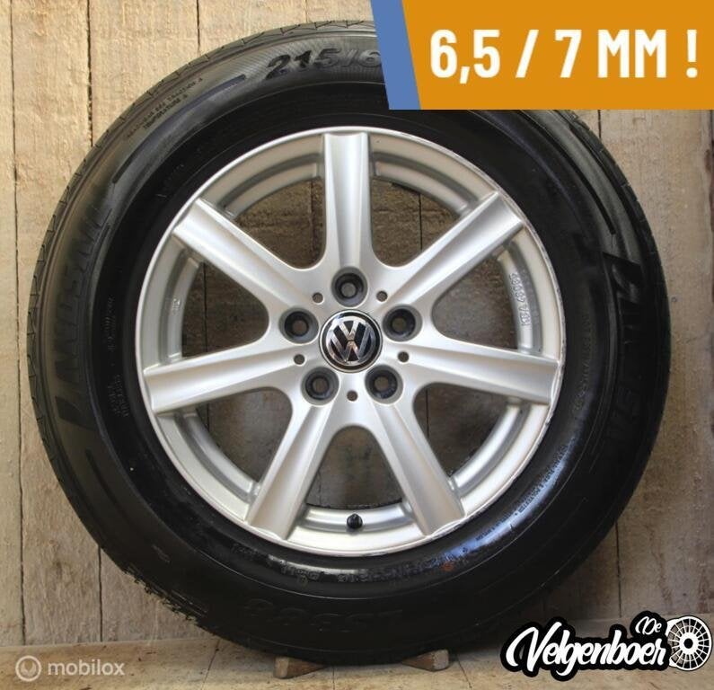 Volkswagen Tiguan velgen + Landsail zomerbanden | 16 inch!, 16 inch, Banden en Velgen, Ophalen of Verzenden, Zomerbanden