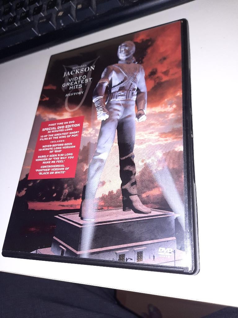 DVD Michael Jackson – Video Greatest Hits - HIStory, Alle leeftijden, Ophalen, Zo goed als nieuw