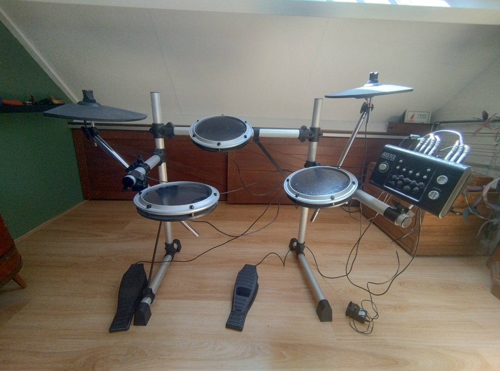 Electrisch drumstel - Arbiter, Muziek en Instrumenten, Ophalen, Gebruikt, Overige merken, Elektronisch