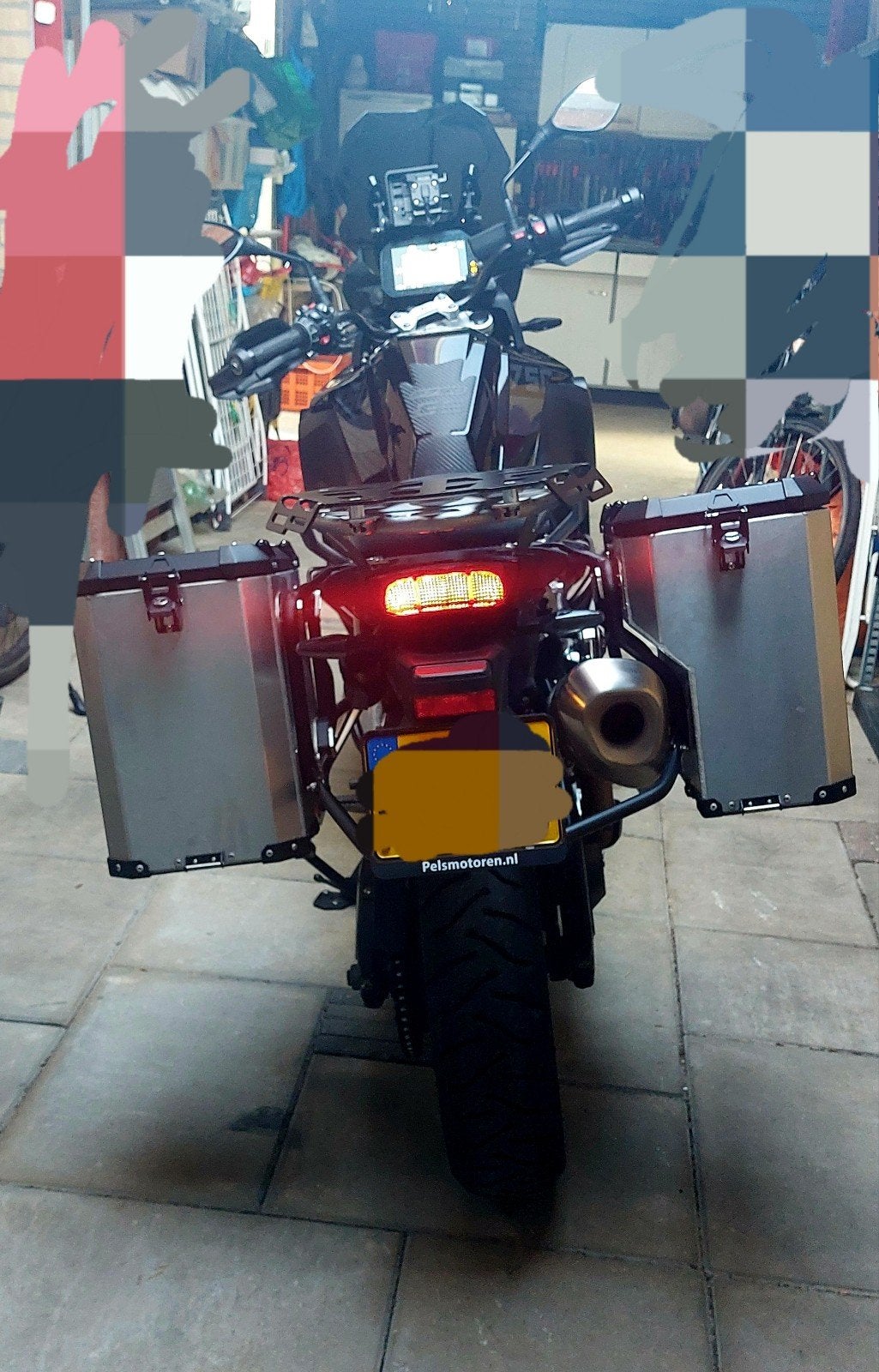 BMW F750/850 GS zijkoffers set voor motor, Ophalen of Verzenden, Gebruikt