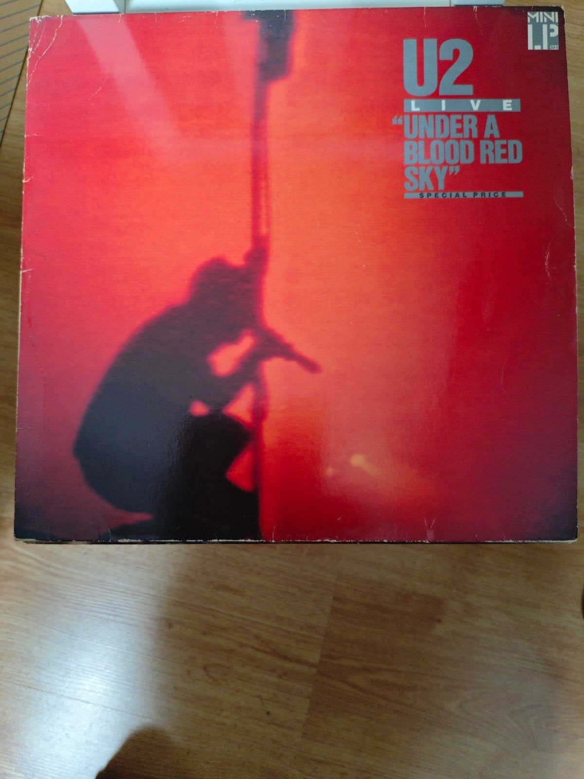U2 Live "Under A Blood Red Sky" LP uit 1983, LP, Gebruikt, Ophalen of Verzenden, 12 inch