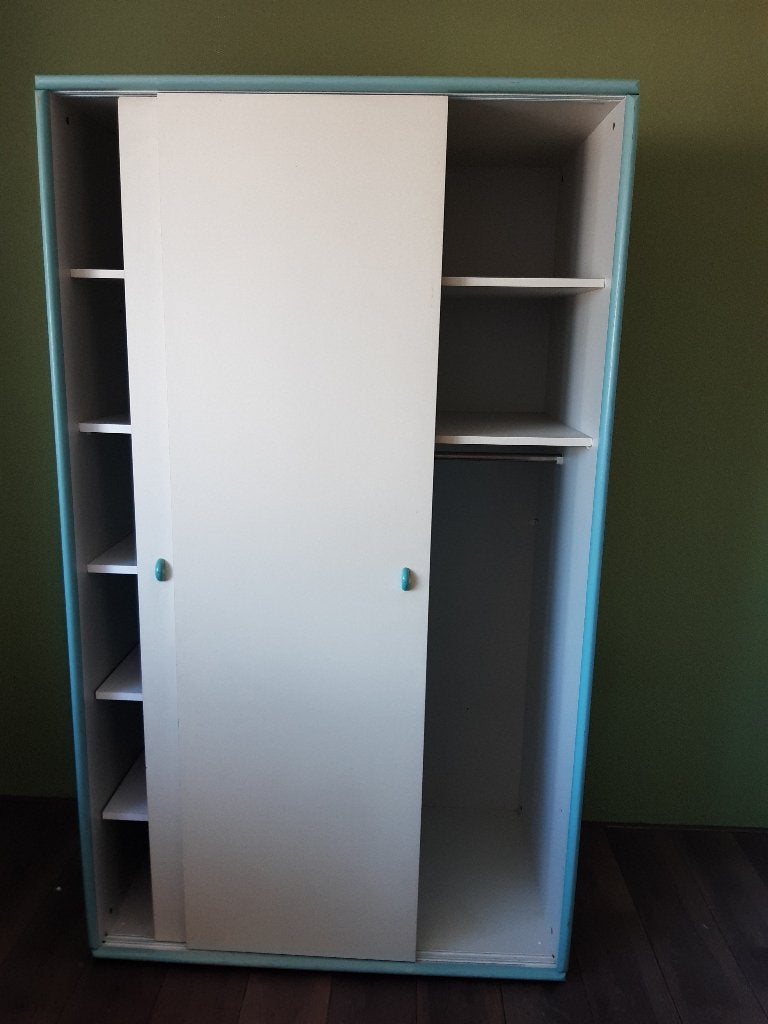slaapkamer hang/legkast, Huis en Inrichting, Kasten | Kledingkasten, Ophalen, Met deur(en), Gebruikt, 100 tot 150 cm