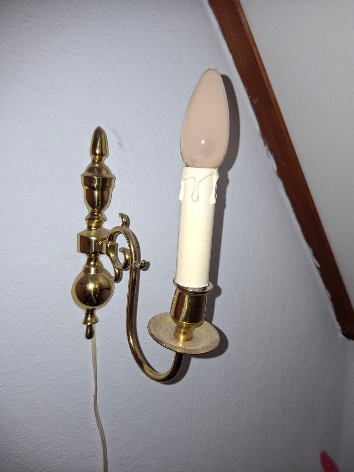 klassieke wandlamp, Ophalen of Verzenden