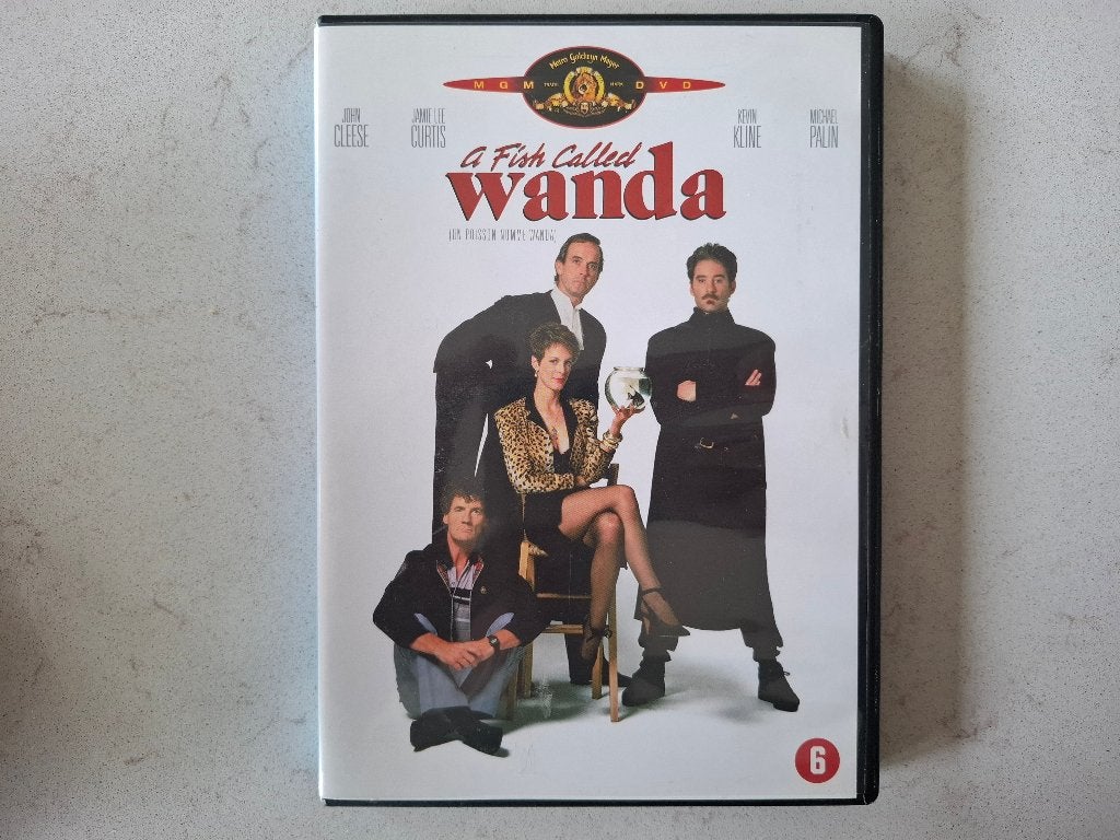 A Fish Called Wanda DVD - Komedie Klassieker, Engels, Nederlands, Ophalen of Verzenden, Zo goed als nieuw