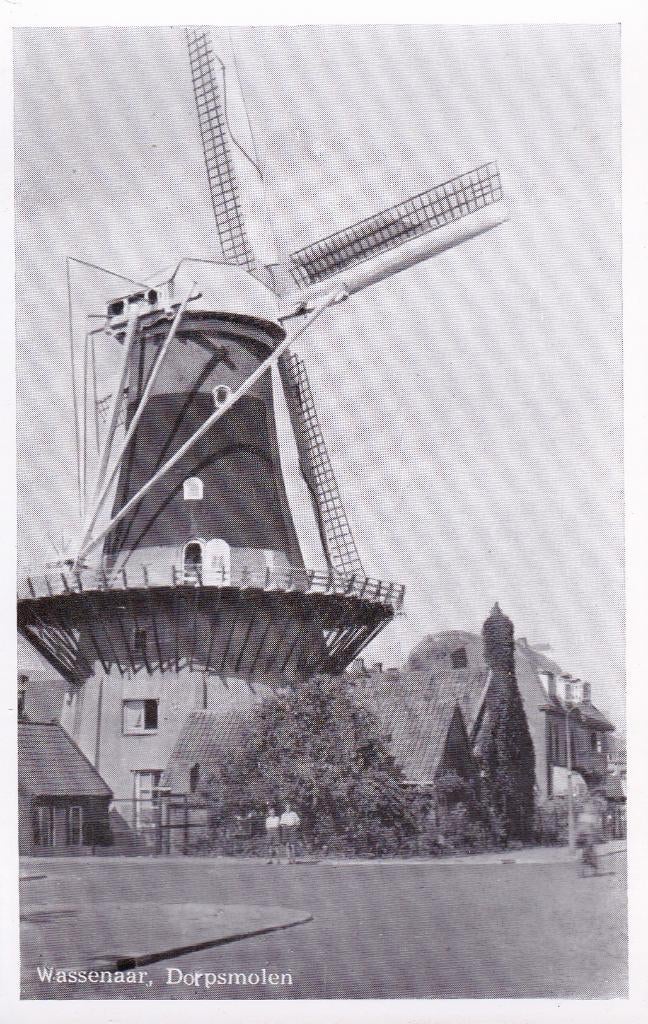 08176 Wassenaar - Dorpsmolen, Verzenden, 1940 tot 1960, Ongelopen, Zuid-Holland