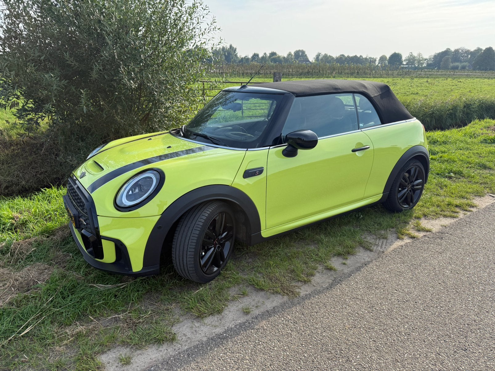 Mini JCW cabriolet 2.0 automaat Rockingham GT edition, Auto's, Automaat, 1998 cc, Zwart, 4 cilinders