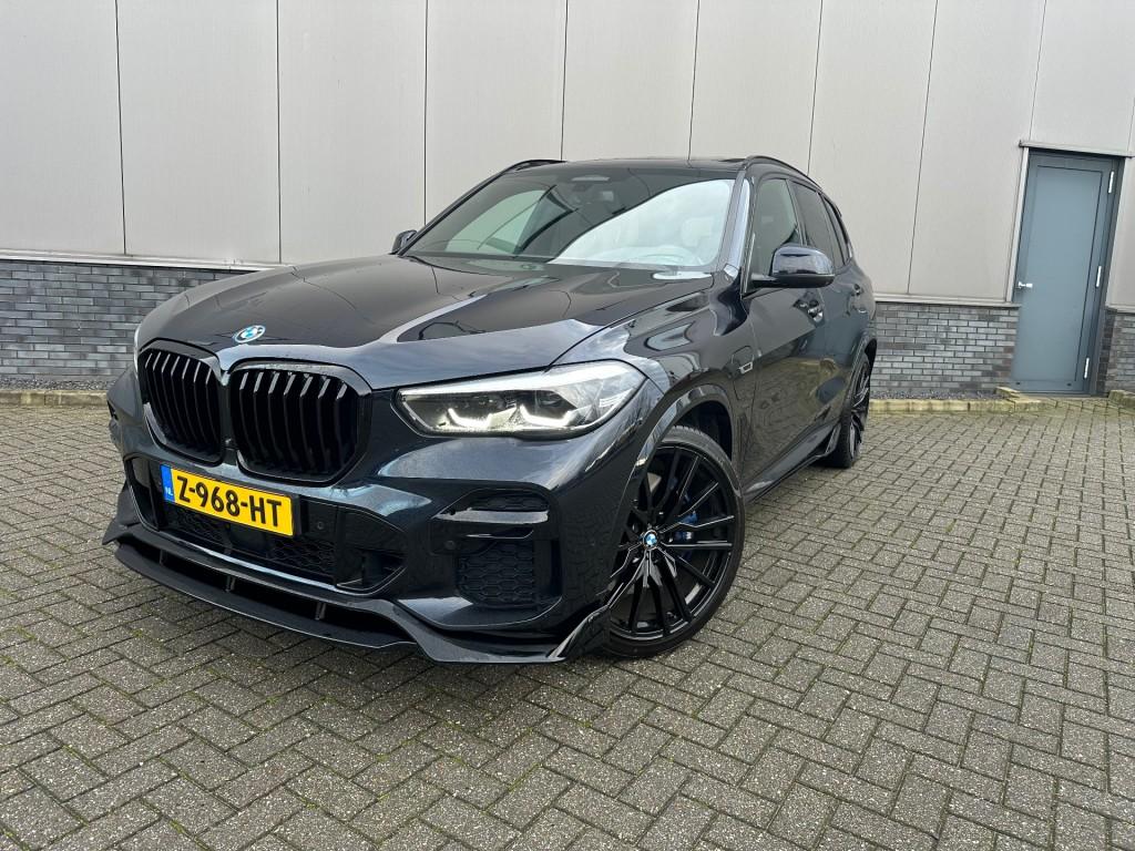 Bmw X5 XDRIVE 45e M-Sport Panoramadak Trekhaak 22inch, 77 km/l, Gebruikt, Blauw, Vierwielaandrijving