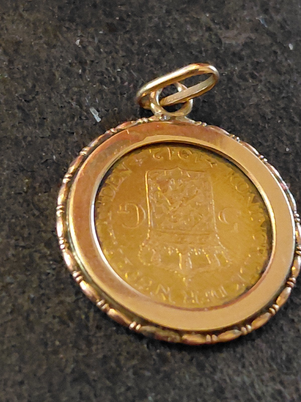 goud munt 5 gulden, Ophalen of Verzenden, Zo goed als nieuw, Goud, Goud
