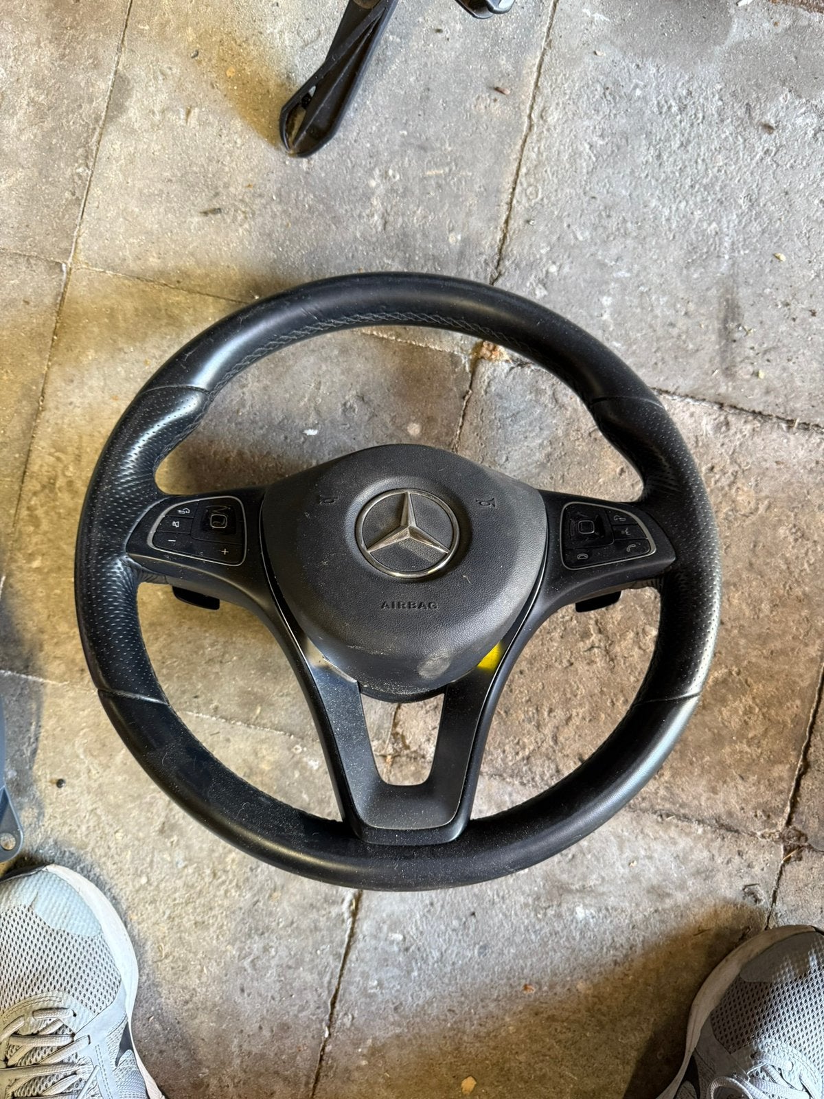Orgineel mercedes stuur met airbag amg flippers, Ophalen of Verzenden, Nieuw
