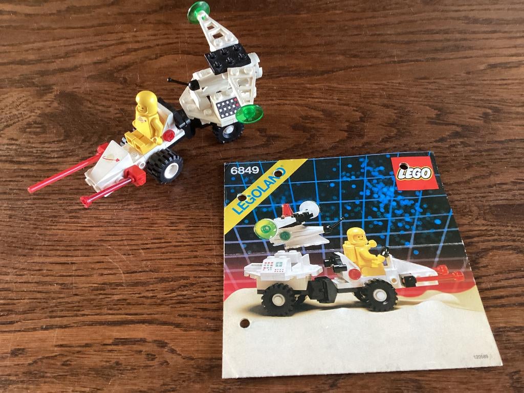 Lego 6849 en 6808 ruimtevaart, Ophalen of Verzenden, Gebruikt, Lego
