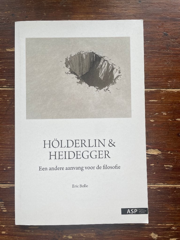 Eric Bolle Hölderlin & Heidegger 2016 nieuw, Eric Bolle, Nieuw, Ophalen of Verzenden, Algemeen