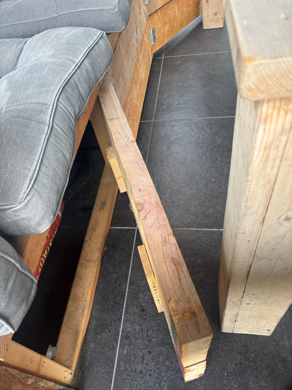 Tuinset, Ophalen, Gebruikt, Hout