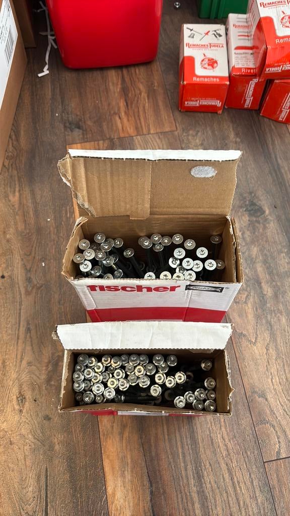 80 stuks fisher pluggen, Doe-het-zelf en Verbouw, IJzerwaren en Bevestigingsmiddelen, Ophalen of Verzenden, Nieuw, 50 tot 100 mm