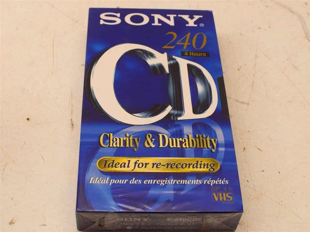 5 stuks Sony vhs videoband 52871, Alle leeftijden, Ophalen of Verzenden, Gebruikt, Tv-serie of Tv-programma