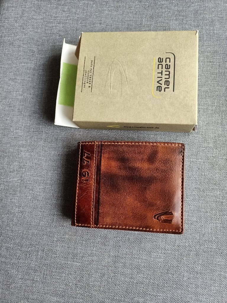 Portemonnee heren Camel Active, Overige merken, Bruin, Nieuw, Ophalen of Verzenden