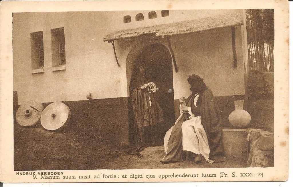 Oude Ansichtkaart Nazareth Fellahwoning - Nijmegen, Ophalen of Verzenden, 1920 tot 1940, Gelopen, Gelderland