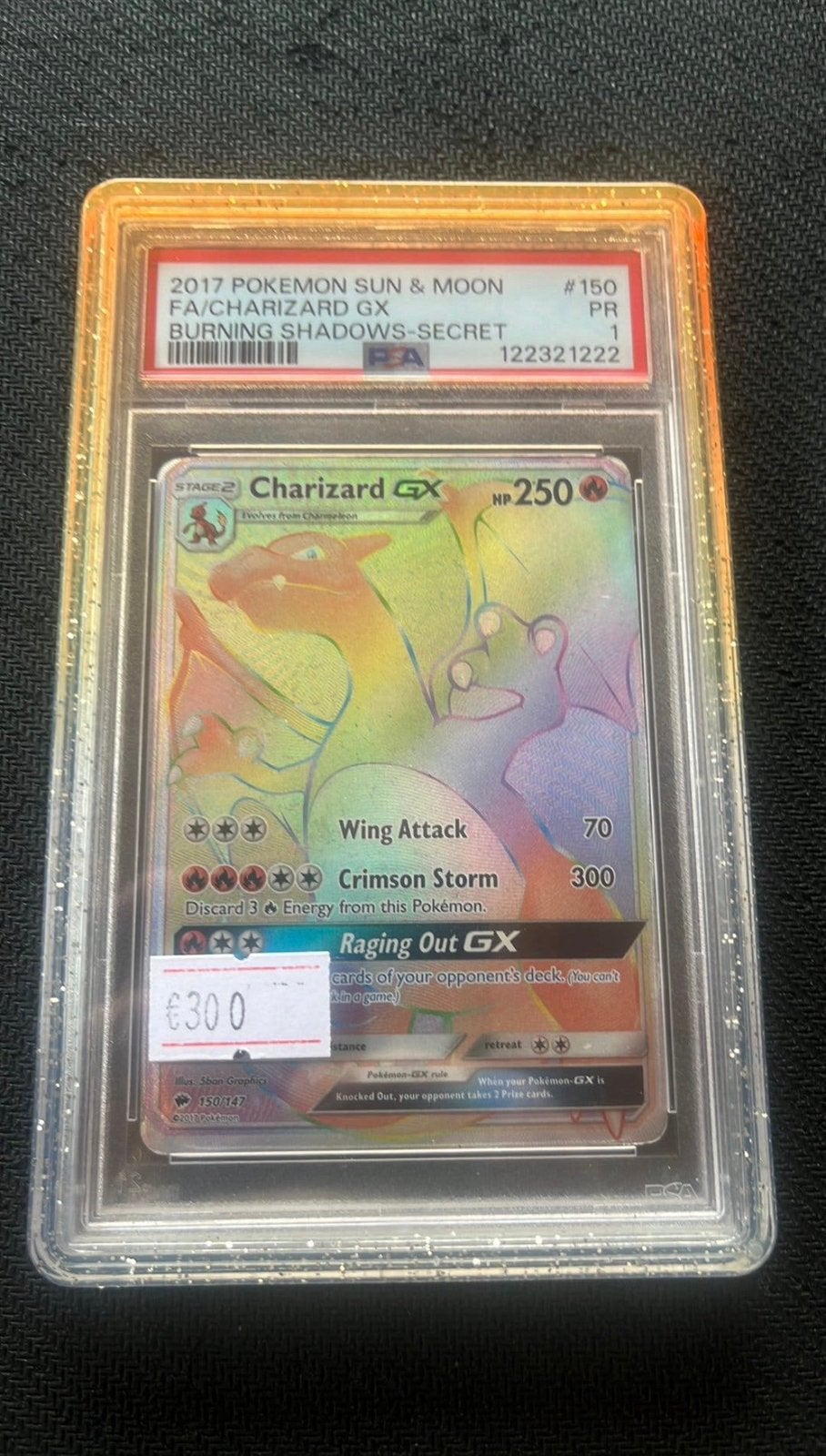 Charizard GX 150/147 - Pokemon, Hobby en Vrije tijd, Ophalen of Verzenden, Zo goed als nieuw