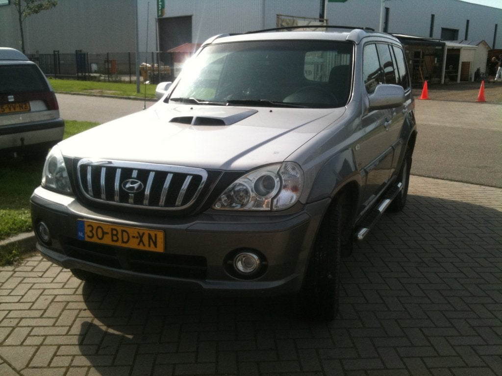AANBIEDING Terracan Sidebars Bullbar/Pushbar, Niet ingevuld, Niet ingevuld, Niet ingevuld