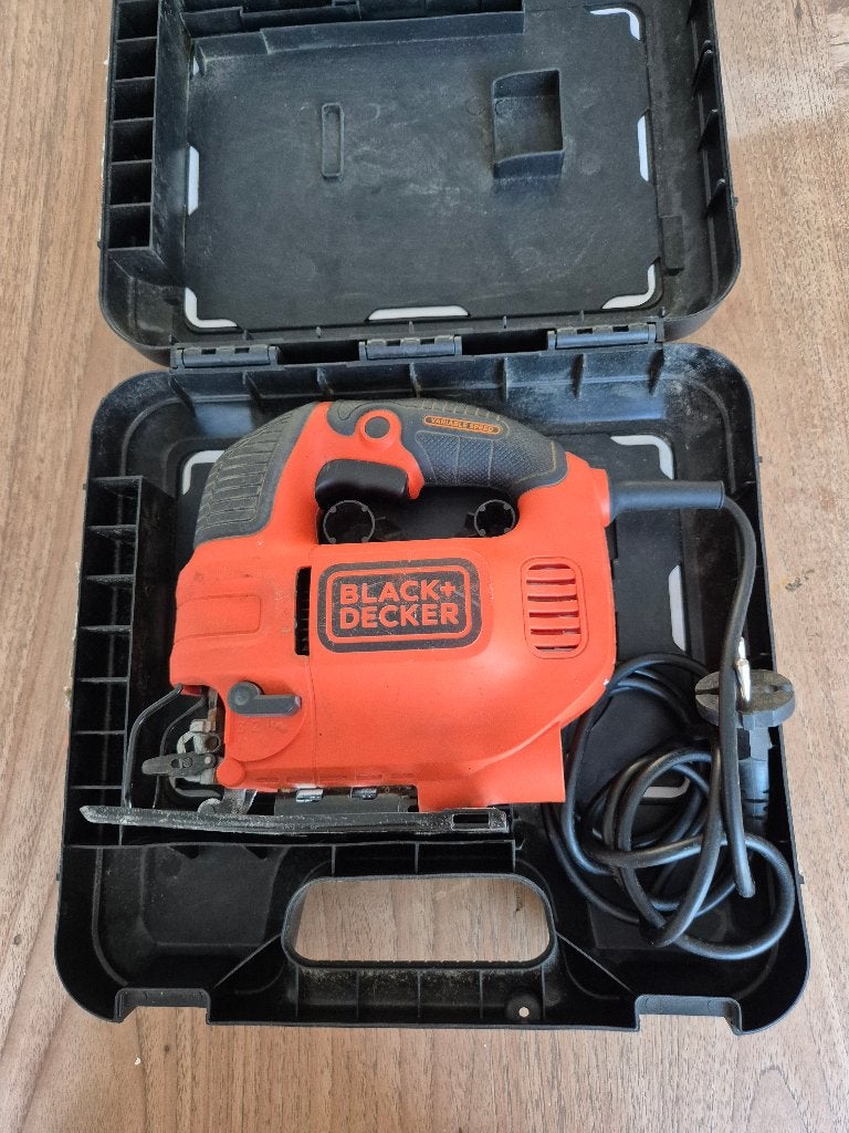 Decoupeerzaag, accuboormachine, dremel, Gebruikt, Decoupeerzaag, Black+Decker, Ophalen of Verzenden