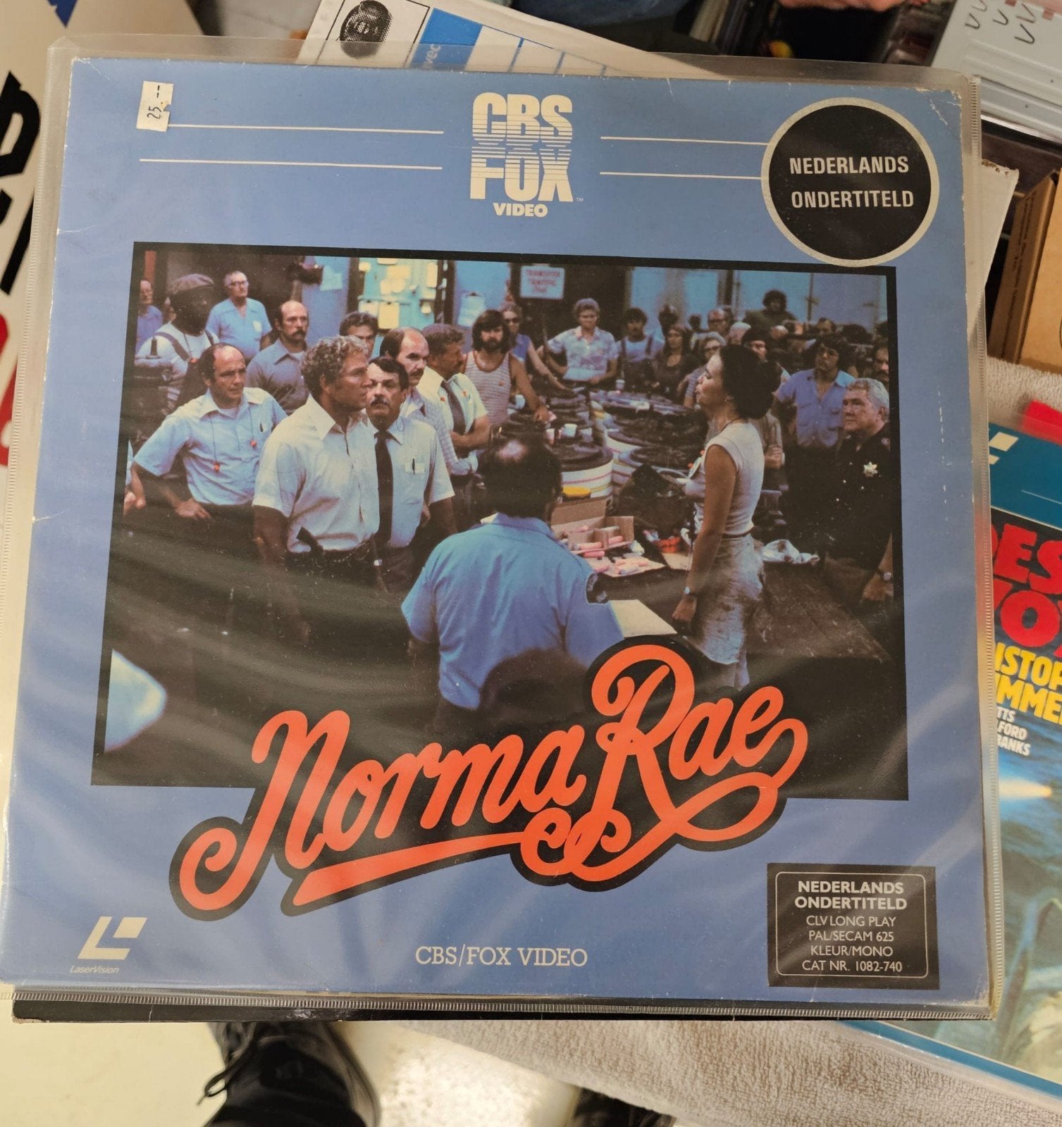Norma Rae - Laservision (Nederlands ondertiteld), Vanaf 12 jaar, Ophalen of Verzenden, Gebruikt