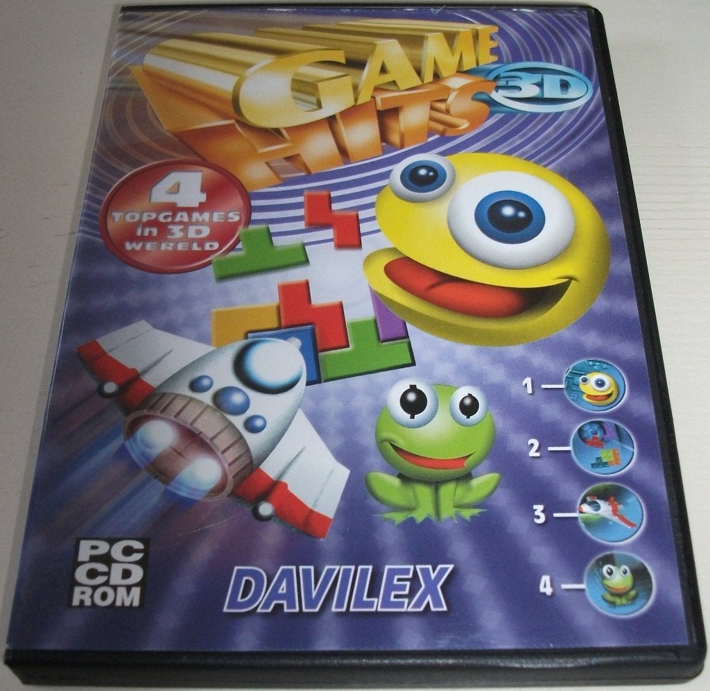 PC Game *** GAME HITS 3D *** 4 Topgames in 3D Wereld, Overige genres, 1 speler, Ophalen of Verzenden, Zo goed als nieuw
