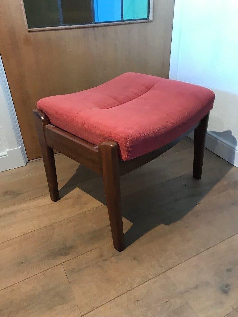 Farstrup Mobler Denmark hocker voetenbank Ottoman kruk bank, Ophalen, 125 cm of meer, Nvt, Rechthoekig