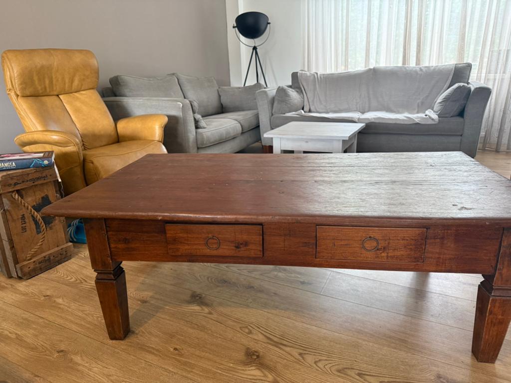 Salontafel, Ophalen