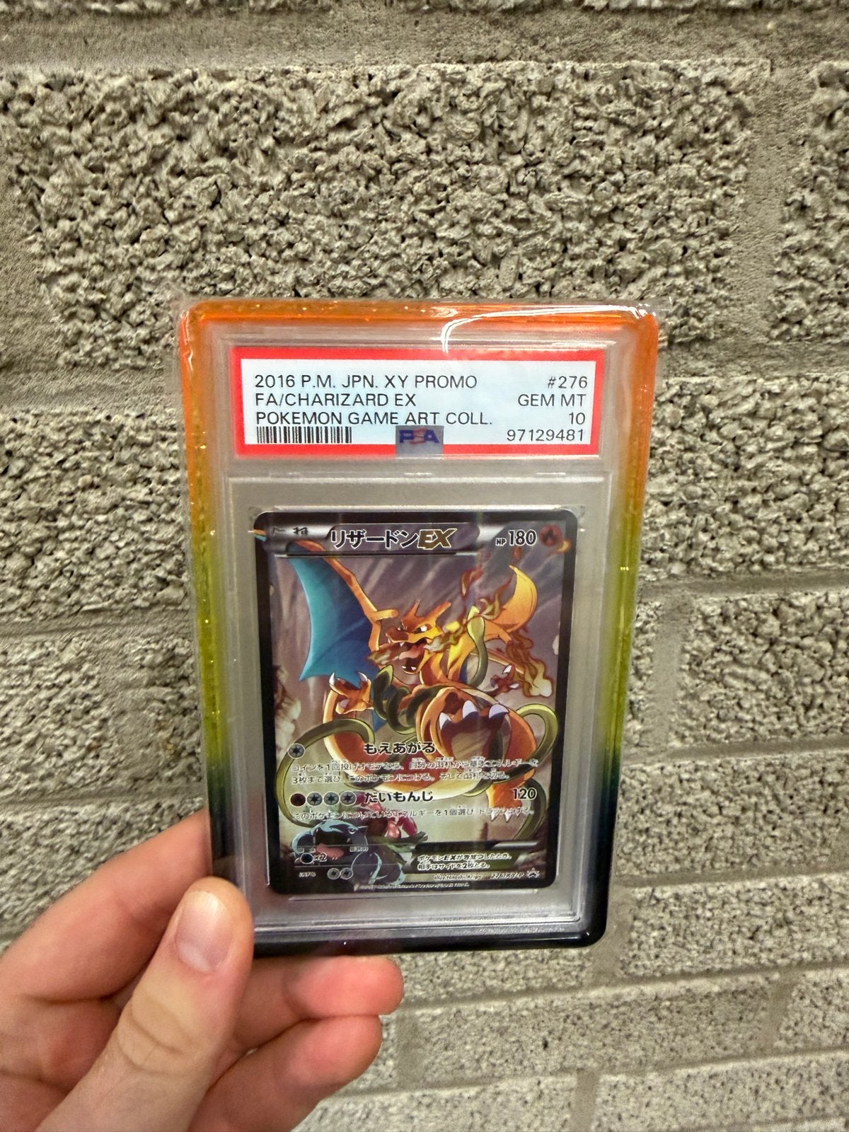 Pokémon Charizard EX PSA 10 GEM MT 2016 Promo Kaart, Ophalen of Verzenden, Nieuw, Losse kaart