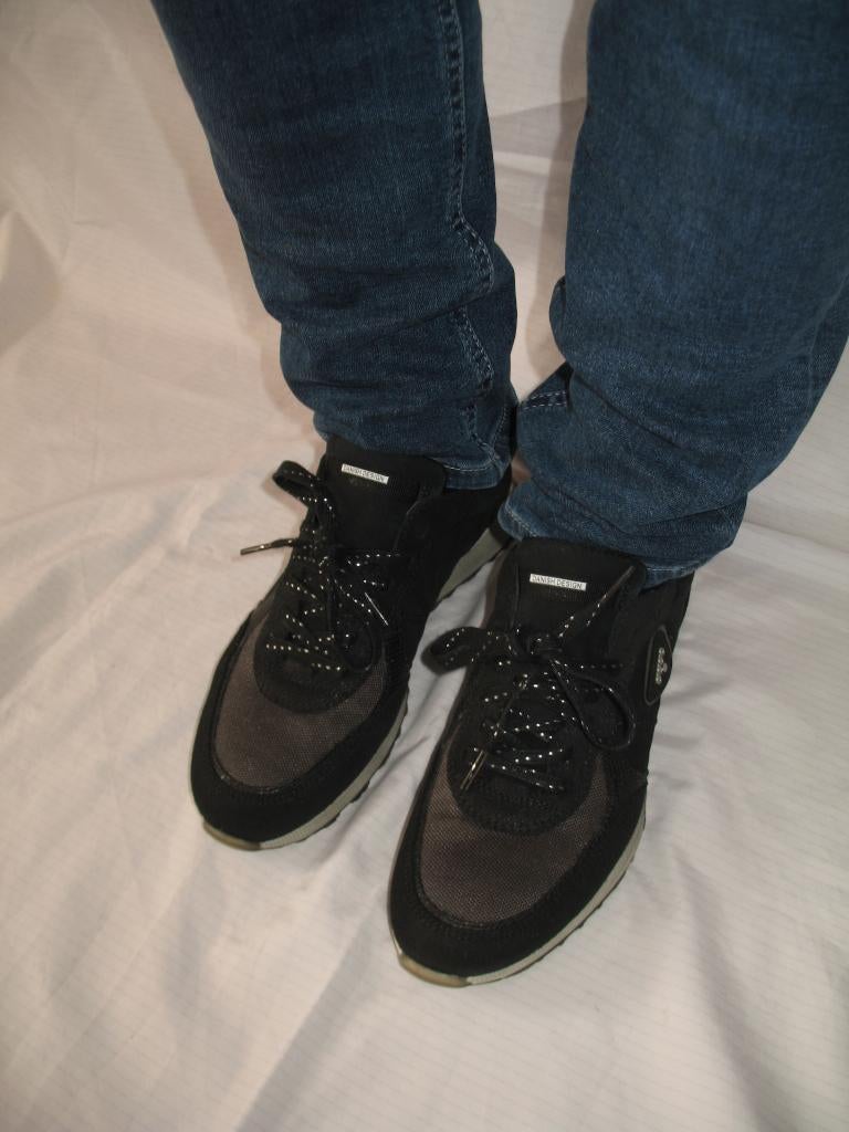 Ecco Sneakers Danish Design Glitterveters Zwart Maat 39, Ecco, Zwart, Nieuw, Ophalen of Verzenden