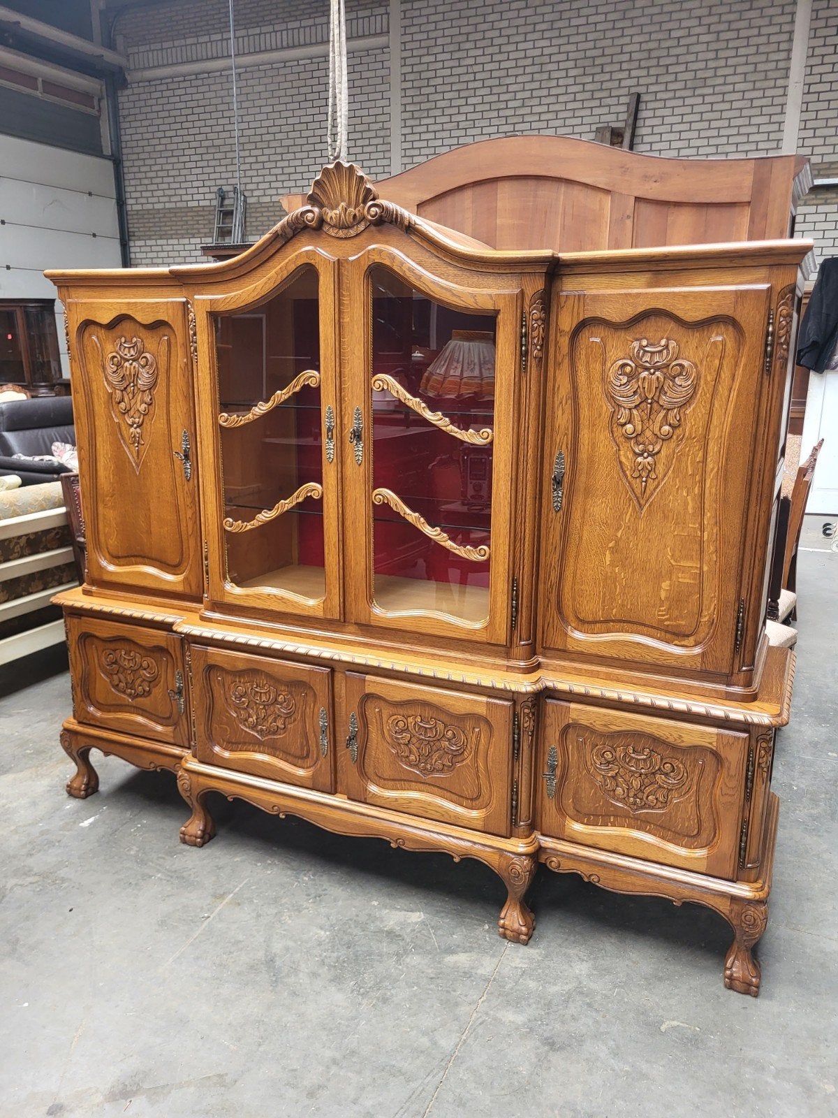 Chippendale eetplaats, Ophalen of Verzenden
